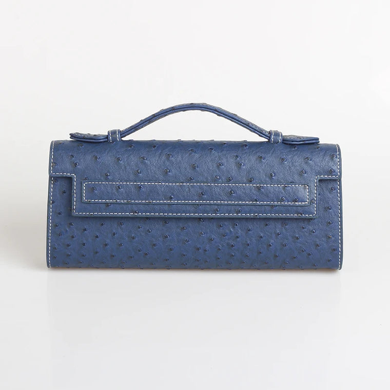 Feathered Pouch Crossbody Bag