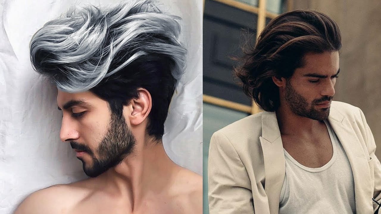 56 Cute Men&#039;s Haircut 2021 Long Hair for Girls