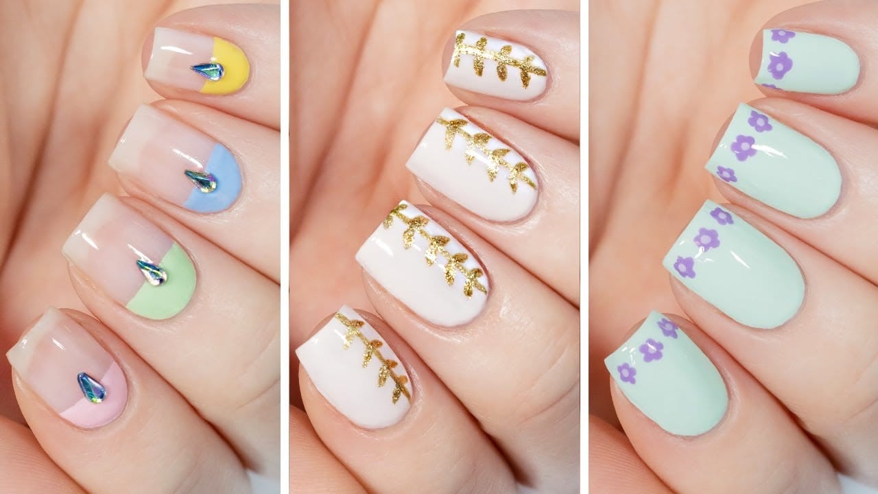 Minimalistic Nail Art 2021 | Fun & Easy Spring Nail Design Compilation